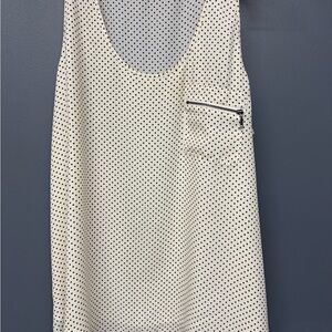 Maurices Black and White Polka Dot Mini Dress